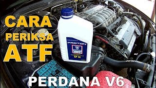 PROTON PERDANA V6 AUTO TRANSMISSION FLUID [upl. by Nilerual215]