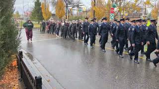 Remembrance Day Parade 2024 in Kamloops BC [upl. by Karlik]