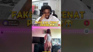 FAKE KAI CENAT PRANK CRAZY🤣 kaicenatstream prank [upl. by Noned]