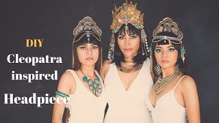 DIY Cleopatra inspired Headdress [upl. by Ahsiner]