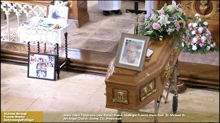 Annie Nan Fitzsimons Sonna Mullingar Funeral Mass from St Michael the Arc Angel Church Sonna [upl. by Thelma759]