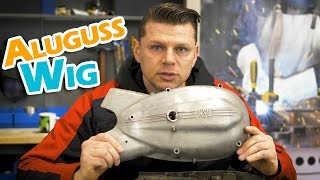 Aluminium Guss Schweißen  Anleitung Erklärung Tutorial [upl. by Loos]