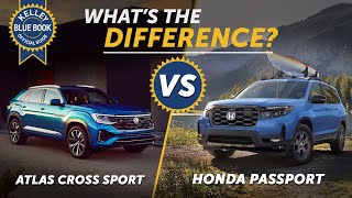 2024 VW Atlas Cross Sport vs 2024 Honda Passport  Whats The Difference [upl. by Cioffred241]