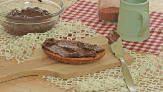 CREMA di NOCCIOLE e CACAO senza zucchero  RICETTA VELOCE  La Cucina di Lena [upl. by Oiragelo142]