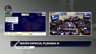 SESIÓN PLENARIA DEL SENADO  04 de Abril 2024 [upl. by Widera]