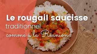 La recette traditionnelle du rougail saucisses [upl. by Emorej]