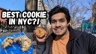 Levain Bakery Cookie NYC Food Review [upl. by Netta377]