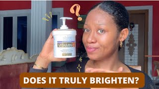 ADVANCED CLINICALS VITAMIN C CREAM  HONEST REVIEW [upl. by Kanter]