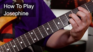 Josephine Chris Rea Guitar Lesson [upl. by Nobell736]