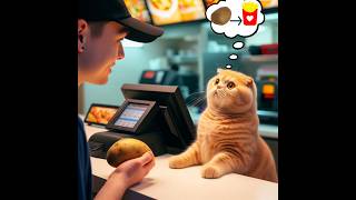 I must do something🥔🍟 kitten cat cute funny [upl. by Robma]