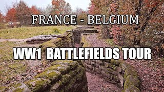 WW1 Battlefield Tour 2023 [upl. by Aeikan]