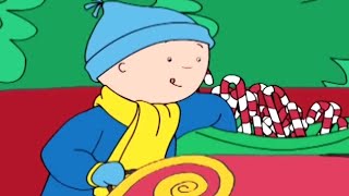 Caillou and Christmas  Caillou Cartoon [upl. by Nannie]