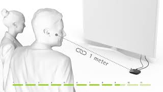 Video instrucciones de cómo configurar el Phonak Audéo B Direct con TV Connector [upl. by Olvan]