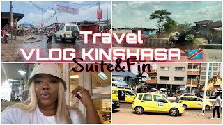 KINSHASA 🇨🇩 VLOG SUITEampFIN  FAQ SUR MON VOYAGE FT UNICE HAIR [upl. by Zedecrem920]