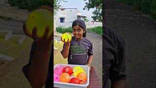 water balloon catching challange💧🎈TomampJerry 😁DiyaIshwarya shorts viralvideo [upl. by Guillermo651]