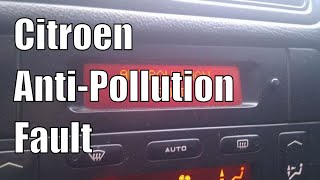 Citroen C5 22HDi antipollution warning ESPR warning Limp Mode Subscribe for the SOLUTION [upl. by Cheri415]