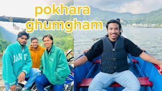 Pokhara ghumgham hai kta kt ho [upl. by Eciruam]