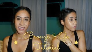 Duo Bronzer Makeup Tutorial Non Toxic Organic Everything [upl. by Eylsel]