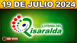 Resultado LOTERIA DE RISARALDA VIERNES 19 de julio 2024 [upl. by Oswal]