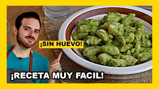 🔶 Como hacer ÑOQUIS de papa CASEROS Receta VEGANA y de HARINA INTEGRAL [upl. by Edac482]