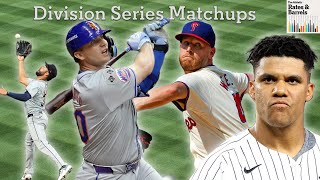 Division Series Matchup Breakdown [upl. by Ricca]