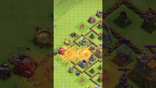 Flame Flinger is the BEST Siege 😍 in Clash of Clans shorts [upl. by Reinaldo]