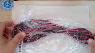 10M Tinned Copper 22AWG 2 Pin Red Black DIY PVC Electric Cable WireBanggoodcom [upl. by Alolomo]