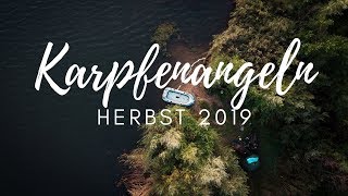 KARPFENANGELN HERBST 2019 EISKALT❄️ l DJI OSMO ACTION VLOG 19 [upl. by Ahtnamas325]