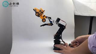 SNAM5300 4dof robotic arm arduino kit [upl. by Nwahsek513]