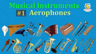 Aerophones 26 Musical Instruments with Pictures amp Sounds  Ethnographic Classification viral [upl. by Tiffanle]