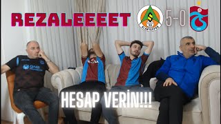 FANATİK TRABZONSPORLULAR ALANYASPOR MAÇINA TEPKİ VERİYOR [upl. by Shaer]