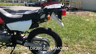 2012 SUZUKI DR 200 [upl. by Ylrac]