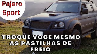 Como trocar o freio traseiro da Pajero Sport [upl. by Turley749]