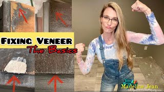 How To Fix Veneer on Furniture  The Basics [upl. by Baillieu766]