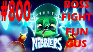 Rovio NibblersBoss Fight Fun Gus Level800 Three Star Walkthrough [upl. by Alrich]