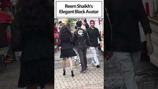 Laughter Chefs Reem Shaikhs stylish black ensemble turning heads everywhere [upl. by Lrig]