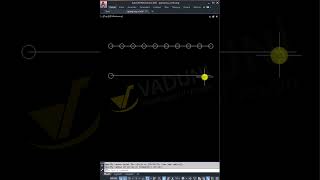 Cách copy chia đều đối tượng nhanh trong AutoCAD vadunishort họcautocad autocad [upl. by Auhs523]