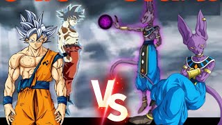 Goku vs Lord Beerus  Ultimate Showdown  God Level fight [upl. by Tullusus761]