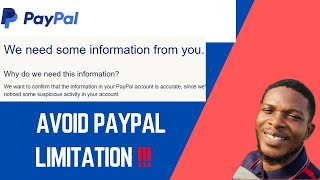 How to Manage a PayPal Account to Avoid BlockingLimitation  How to Avoid PayPal Limitation [upl. by Assirrec]