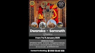 Dwaraka  Somnath Yathra by ISKCON Trivandrum from 711th Jan 25 Call 9995646108 for details [upl. by Eiggep]