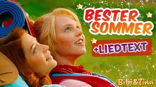 Bibi amp Tina  DER BESTE SOMMER jetzt mit LYRICS zum Mitsingen [upl. by Kauffmann104]