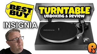 Best Buy Insignia Turntable  Unboxing amp Review [upl. by Draper22]