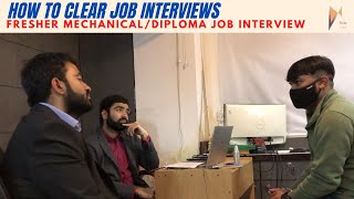 Mechanical EngineerDiploma Fresher Interview  RVM CAD Placement for Design amp Quality Engineer [upl. by Llertac293]