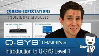 QSYS Training  Introduction to Level 1 Training EN [upl. by Cissej]