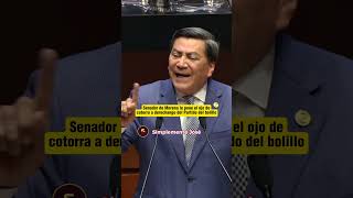 Senador de Morena le pone el ojo de cotorra a derechango del Partido del Bolillo shorts [upl. by Notsua847]