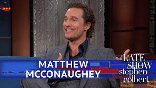 Matthew McConaughey Doesnt Remember Going Full Frontal [upl. by Sculley151]