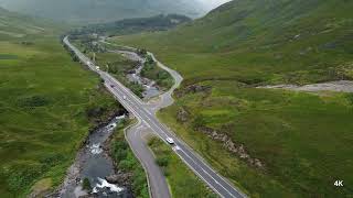 Scotland  Somewhere in Glencoe  4K [upl. by Marra]