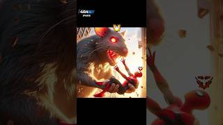 Giant Rat Attacks Can SpiderMan Surviveshorts [upl. by Dorran634]