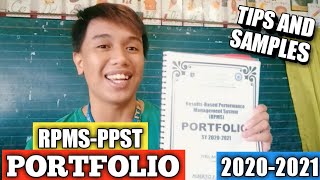 RPMSPPST Portfolio for Proficient Teachers SY 20202021 TIPS amp SAMPLE FREE PORTFOLIO TEMPLATE [upl. by Aday]