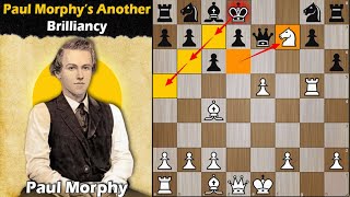 Paul Morphys Another Brilliancy  Morphy vs McConnell 1849 [upl. by Gavan280]